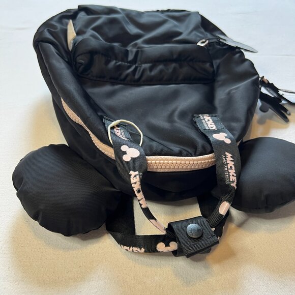 Zara Disney Mickey Mouse Mini Backpack with Ears Black Bag - Picture 6 of 8